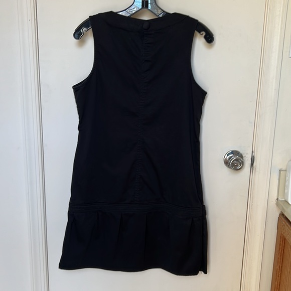 Tulle Tank Drop-Waist Dress in Black, Size L(juniors) - Picture 4 of 9